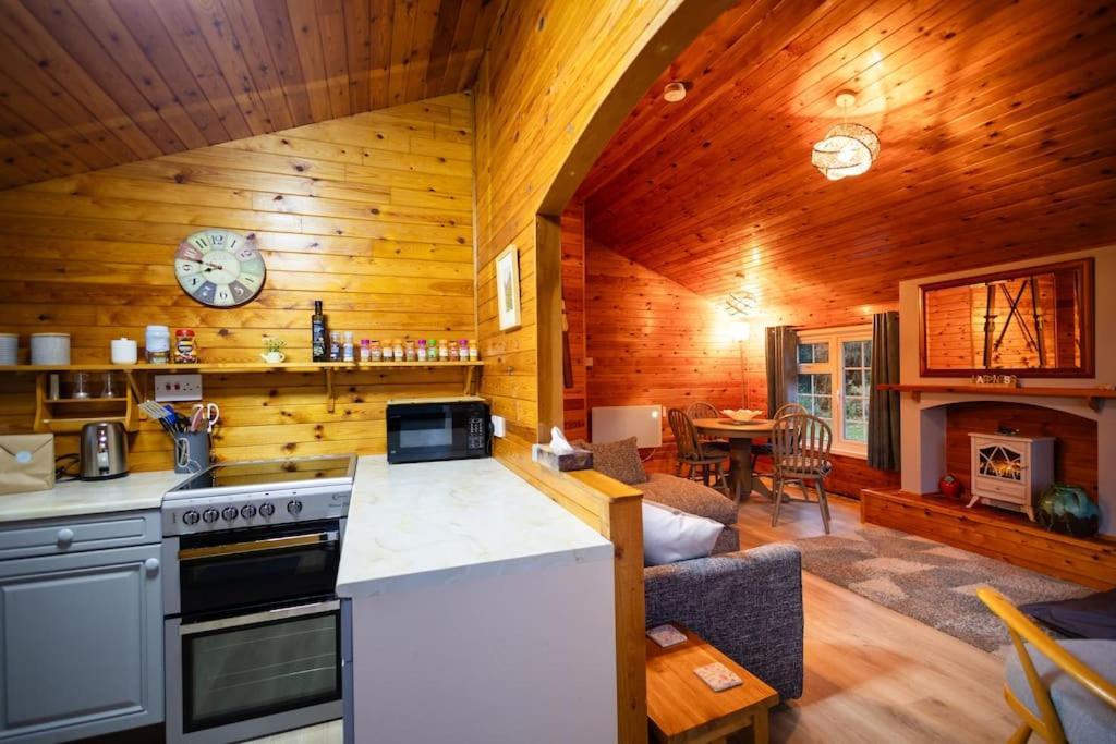 Rural Log Cabin In Snowdonia Near Coed Y Brenin By Seren Short Stays Ffestiniog Exterior foto